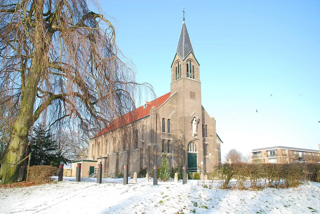 Wilibrorduskerk - Bergschenhoek, the Netherlands. By Albert Margry (1910)