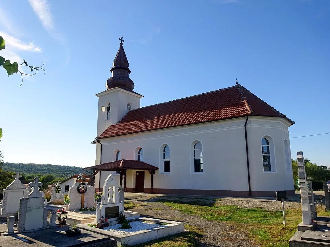 Church of the Dormition in Beriu, Hunedoara County, Romania