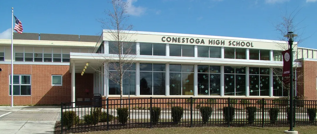 Exterior Photograph of Conestoga High School, 
Berwyn, PA

March 3, 2006