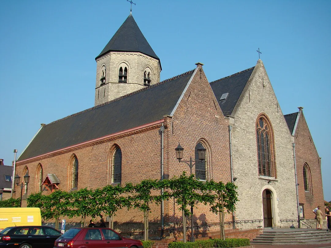 Sint-Eloois-Vijve Sint-Eligius kerkSint-Eligius church Sint-Eloois-Vijve, Waregem, West Flanders, Belgium