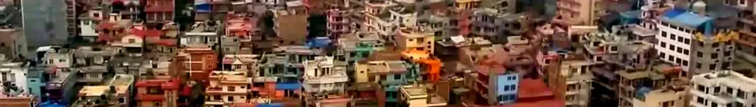 Main city area of Bharatpur, Nepal