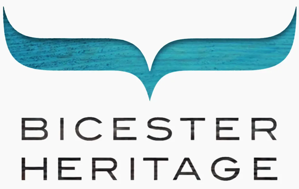 Logo of Bicester Heritage in Bicester, Oxfordshire, England.
