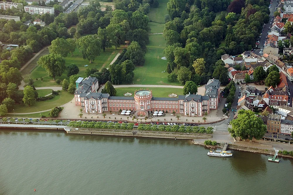 Schloss Biebrich, Biebrich, Wiesbaden, Hesse, Germany