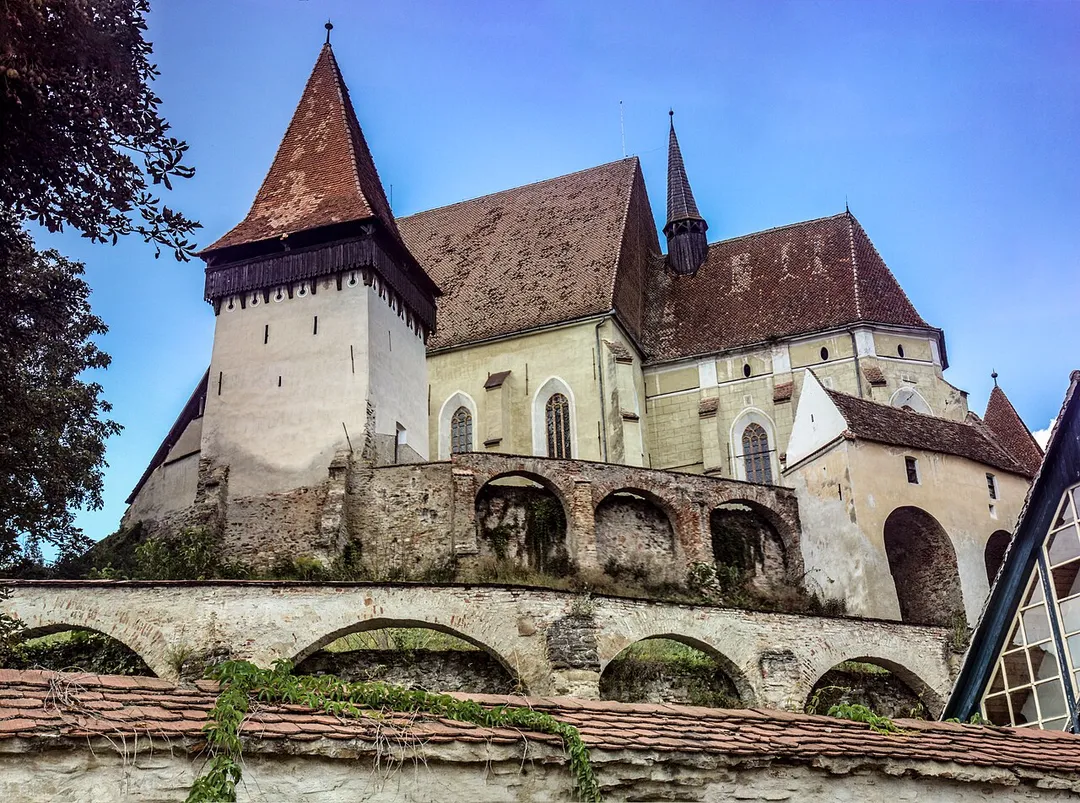 The fortified church of Biertan, Transylvania