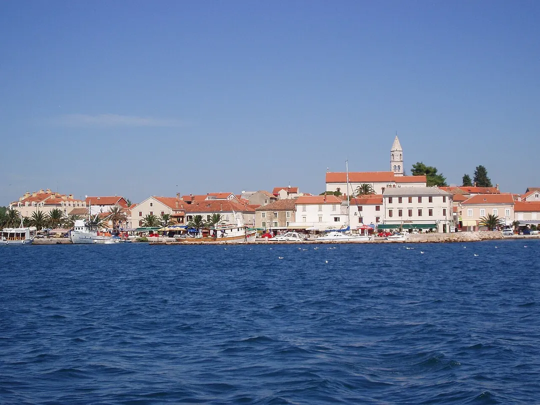 Biograd na Moru - picture took from the sailing yacht