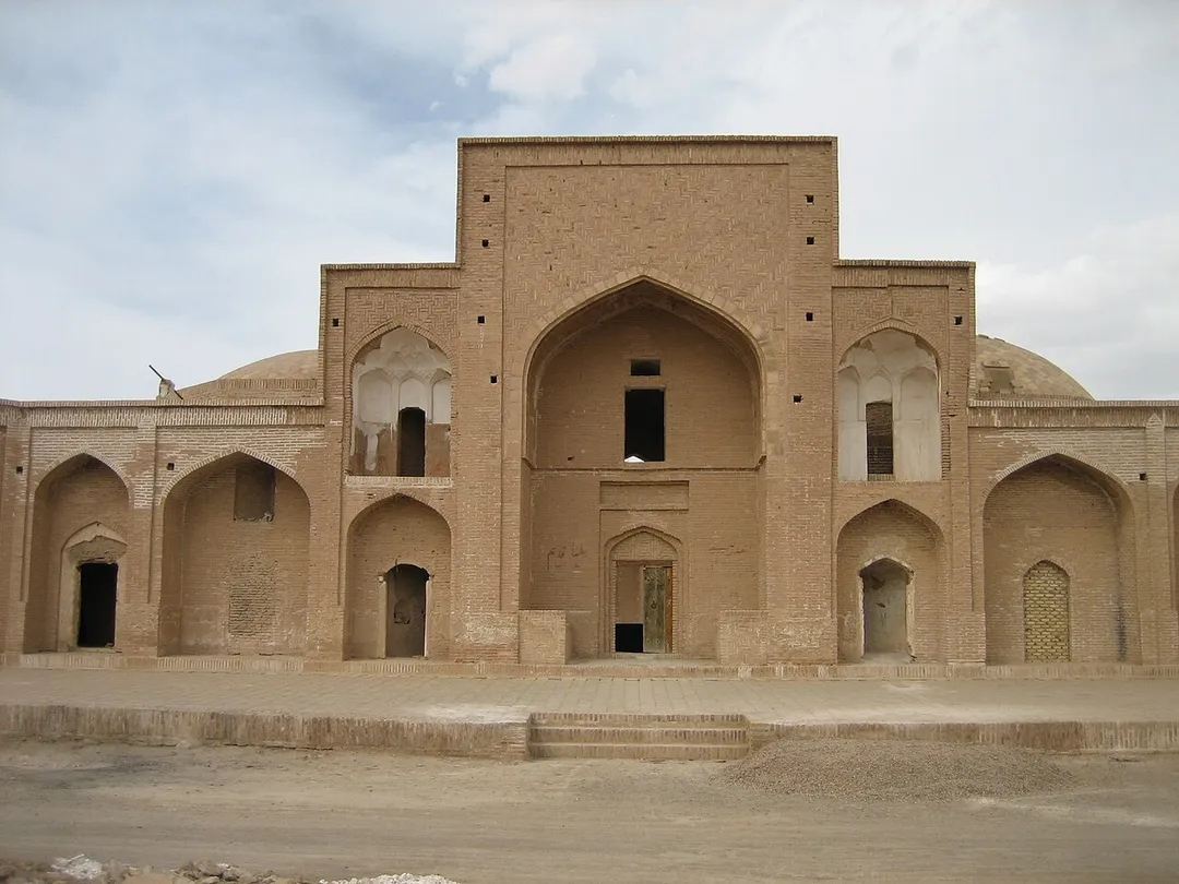 Outer View of the Religious School, Ferdos, Iran.