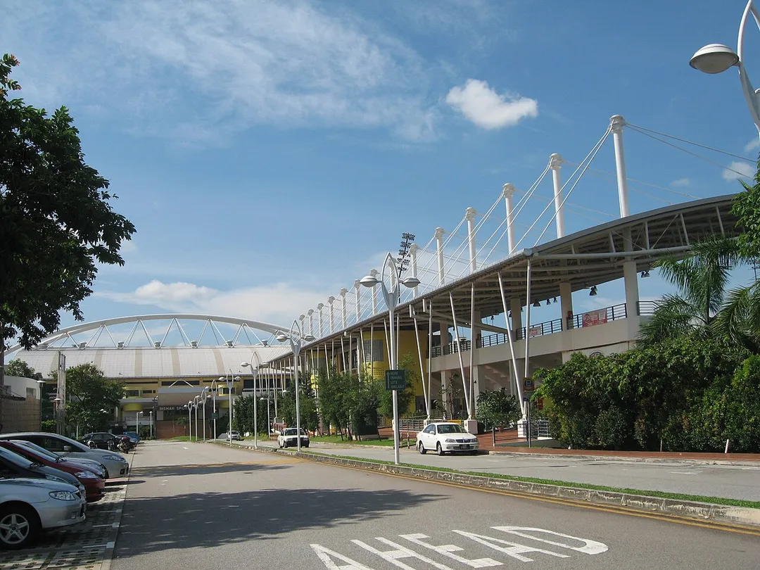 Bishan Stadium and Sports hall.