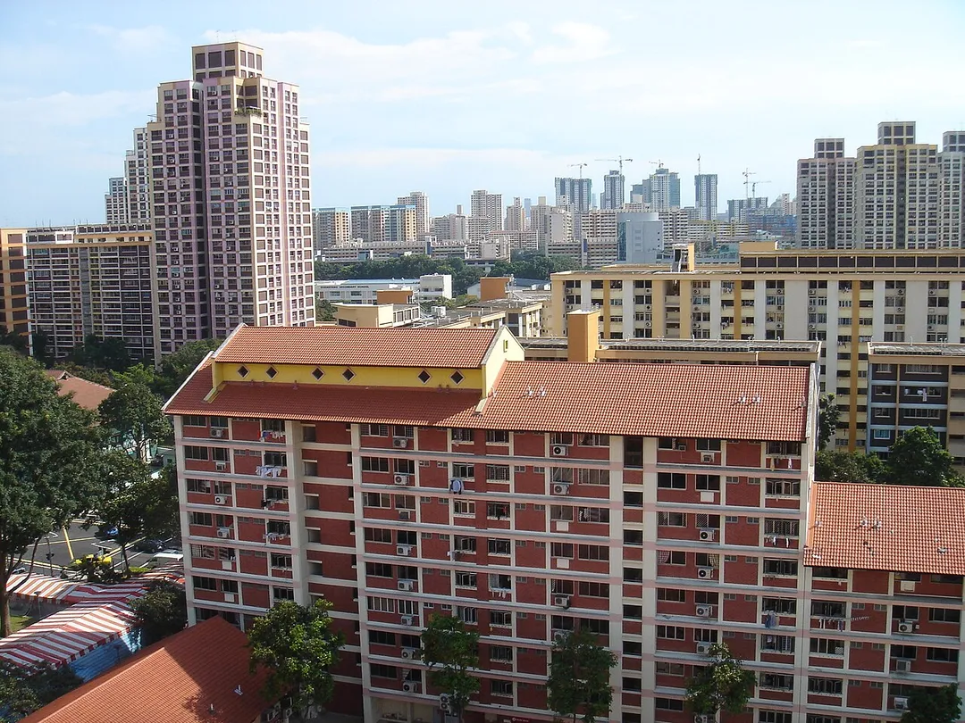 Housing estate in Bishan, Singapore.