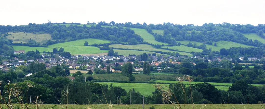 Bishop Sutton, en:Somerset. Taken from Knowle Hill
