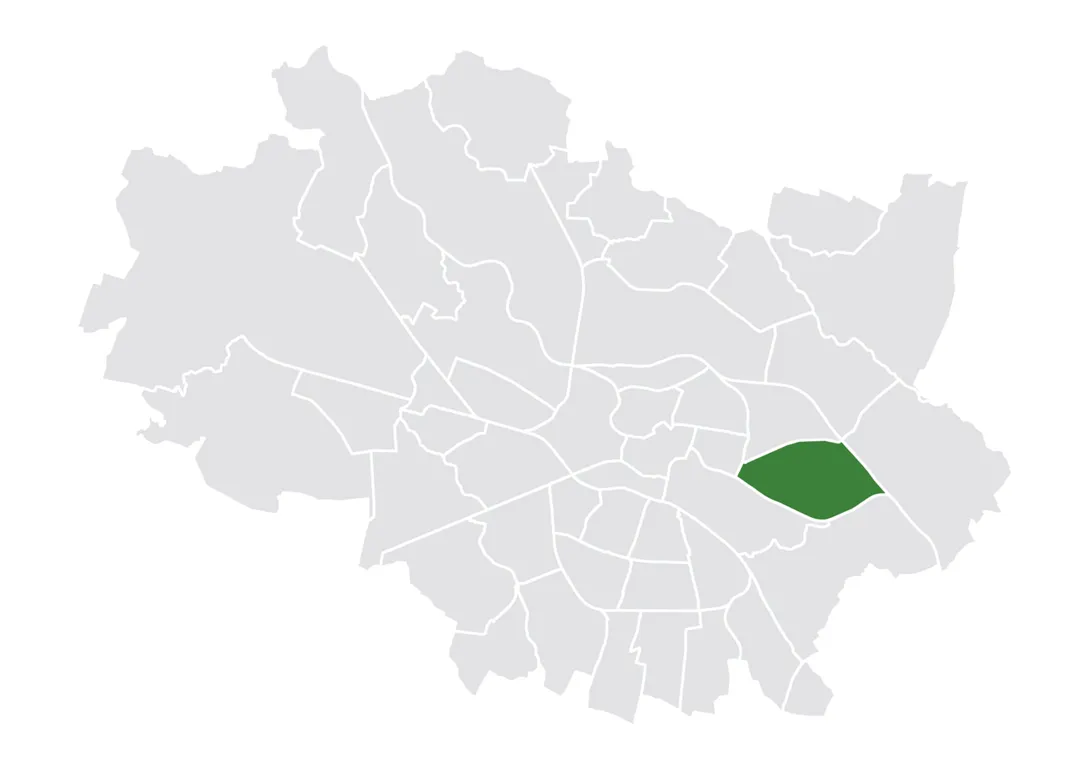 Osiedle Biskupin-Sępolno-Dąbie-Bartoszowice na Mapie Wrocławia