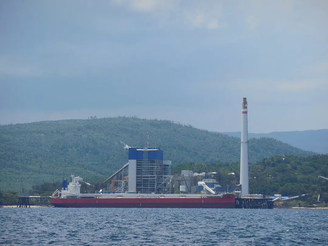 The coal-fired Quezon Power Plant in Mauban, Quezon. The 511 MW power plant was commissioned in 2000 and is owned and operated by Quezon Power (Philippines), Limited Co.