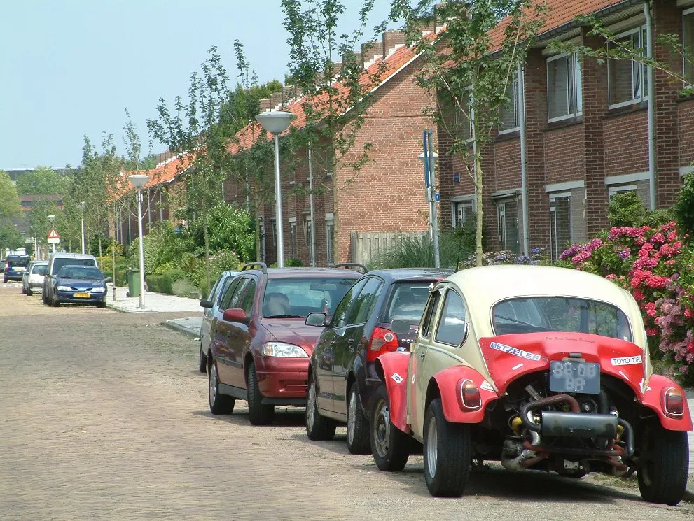Schumannstraat in Eindhoven, wijk Blaarthem te Gestel