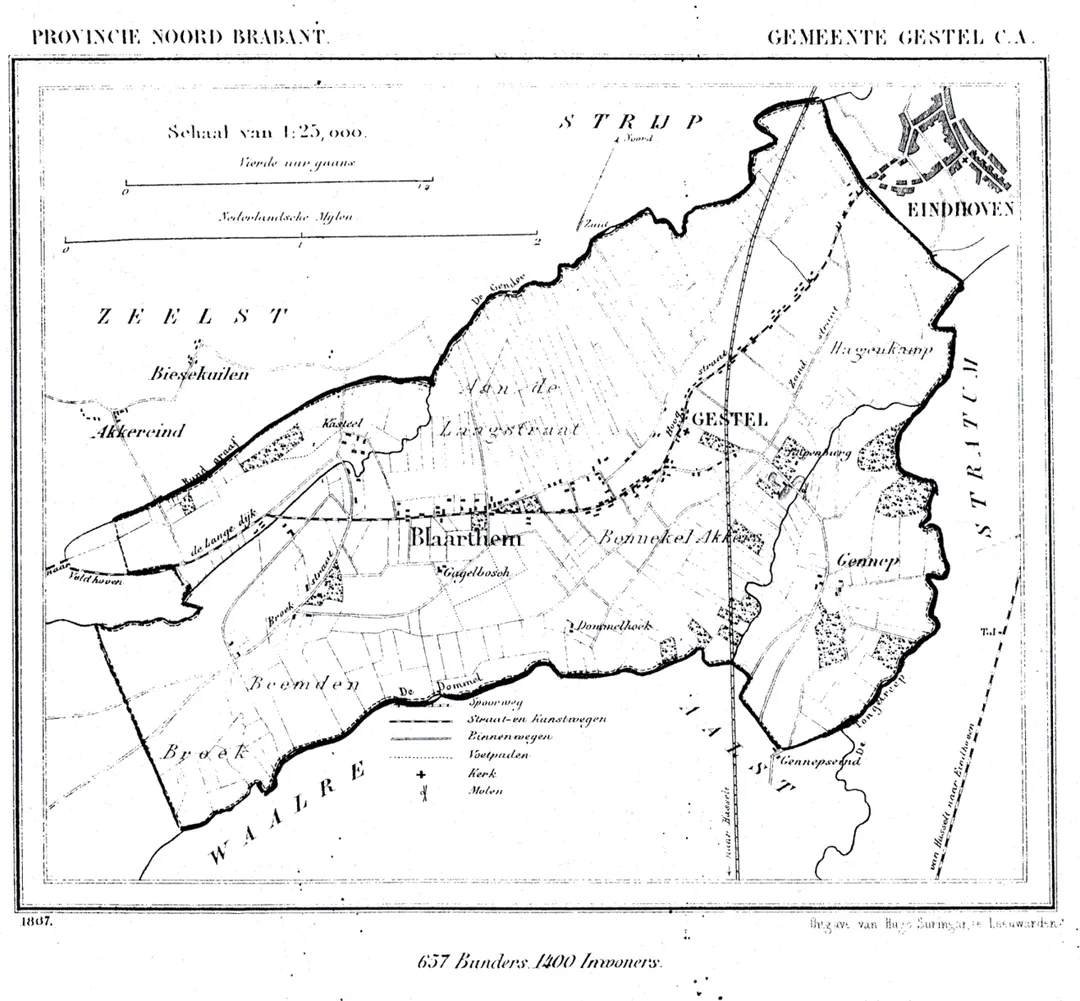 Nederland, Noord-Brabant, Gemeente Gestel