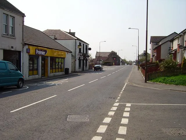 Blackburn. Village centre