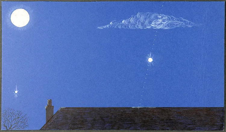 Description: Artwork sent to the Air Ministry depicting UFO sighting experienced by a member of the public.
Date: January 1975
 Our Catalogue Reference: AIR 2/18961
This image is from the collections of The National Archives. Feel free to share it within the spirit of the Commons.

For high quality reproductions of any item from our collection please contact our image library.