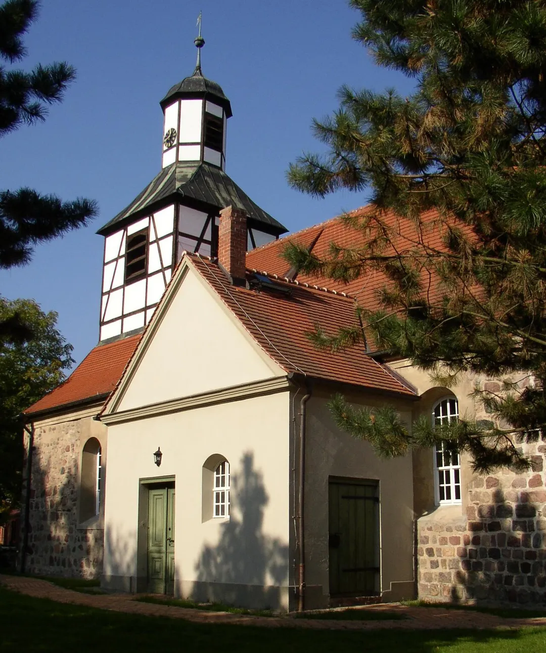 Church in Blankenfelde in Brandenburg, Germany