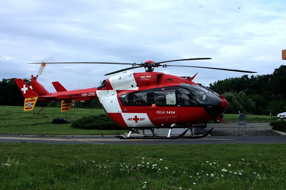 Eurocopter EC 145 of the Rega