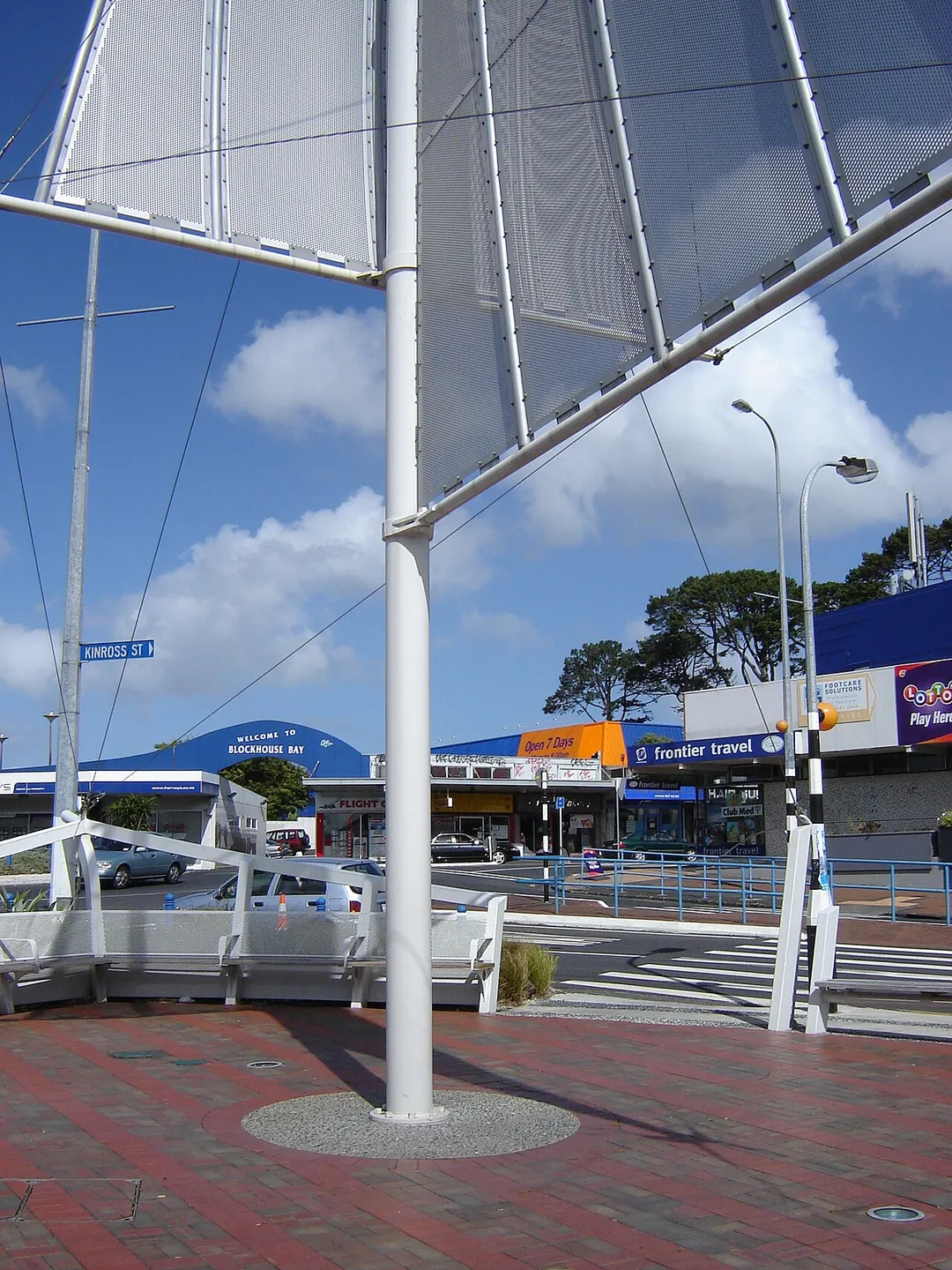 Blockhouse Bay town centre.