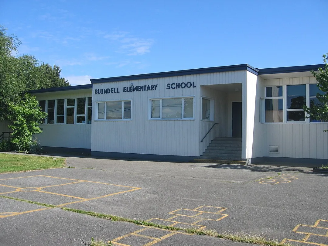 Blundell Elementary School. Richmond, BC, Canada.