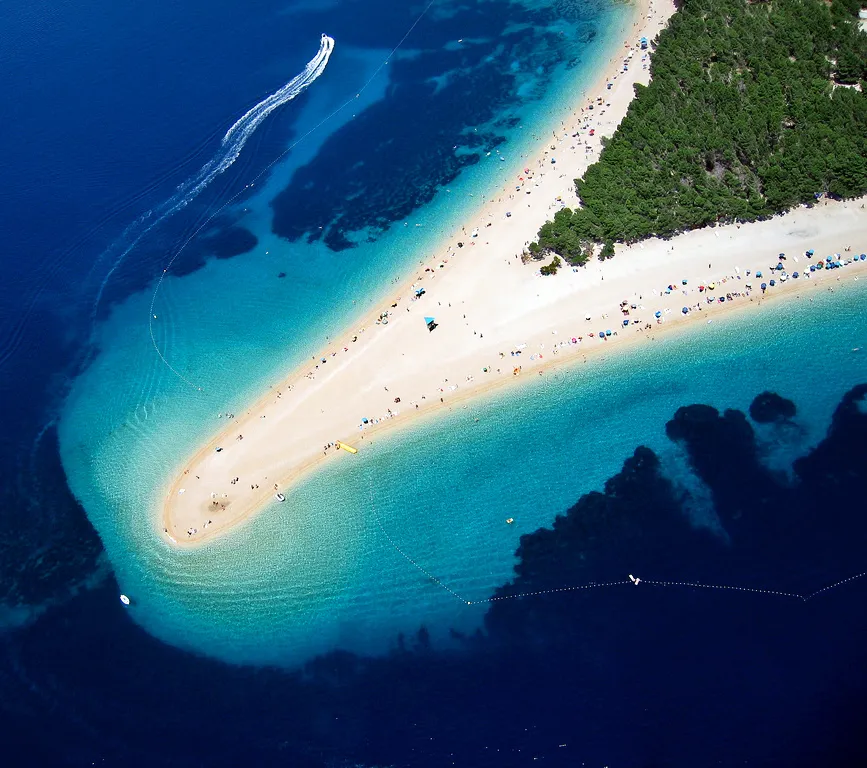 Golden Horn — Bol, island Brač in the Croatia.