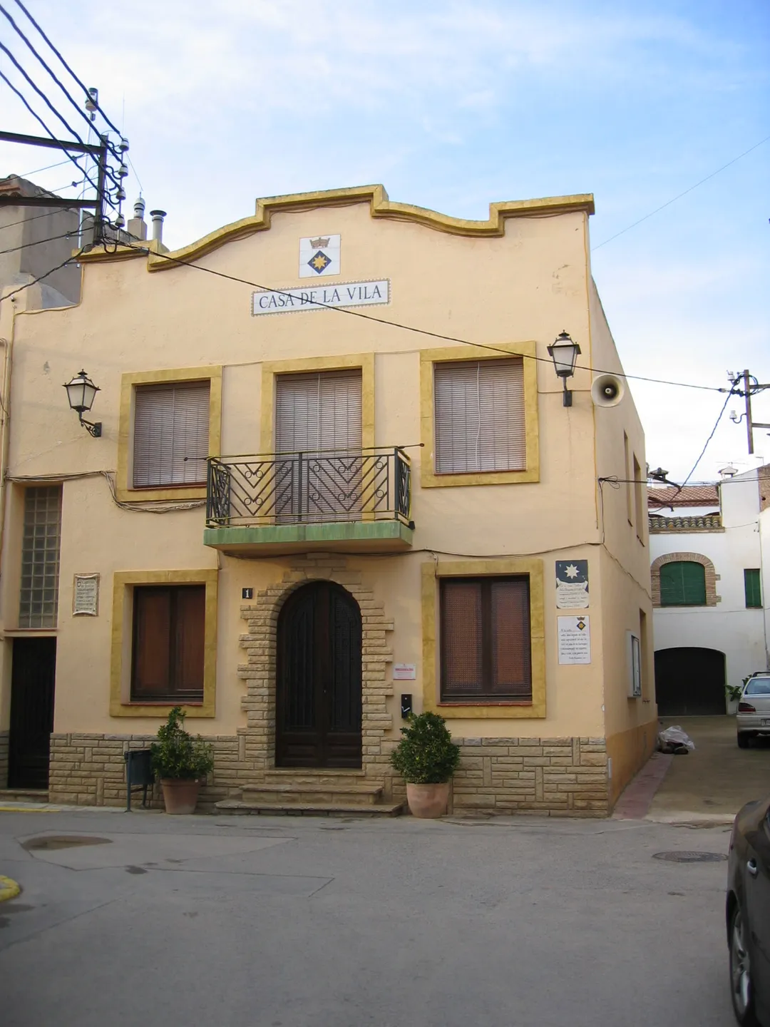 A la plaça Major