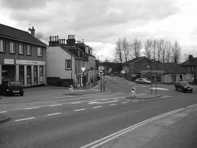 Bonnybridge Town Centre, Scotland