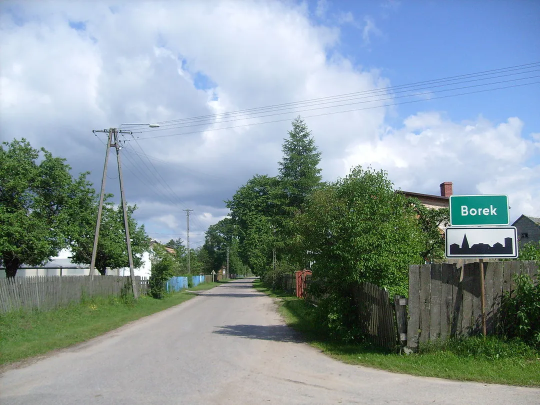 Borek, powiat hajnowski.