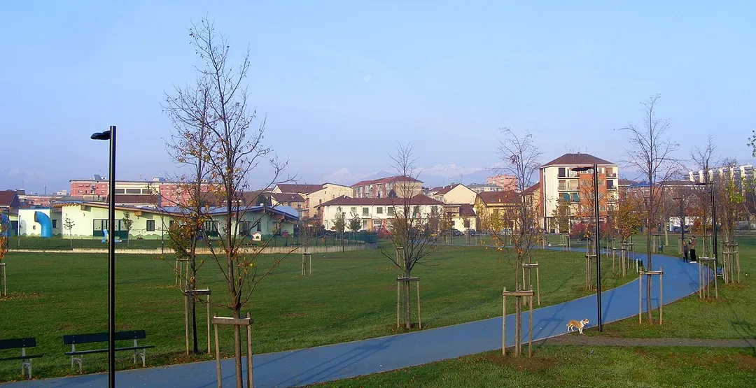 Borgata Paradiso, il parco (Grugliasco, TO)