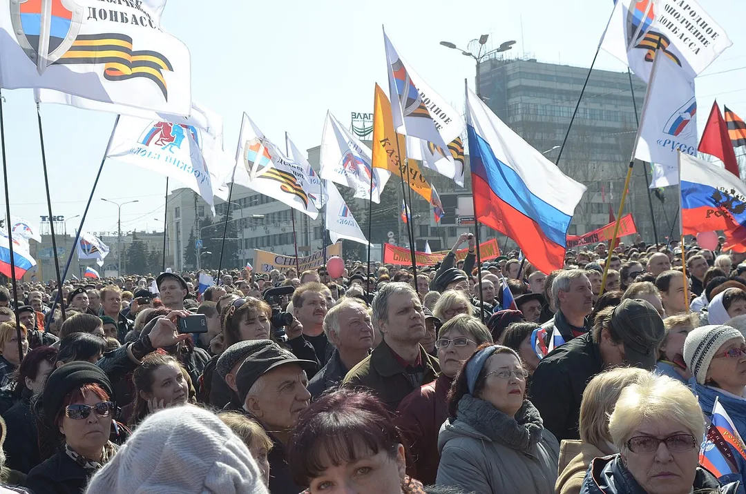 Протесты в Донецке