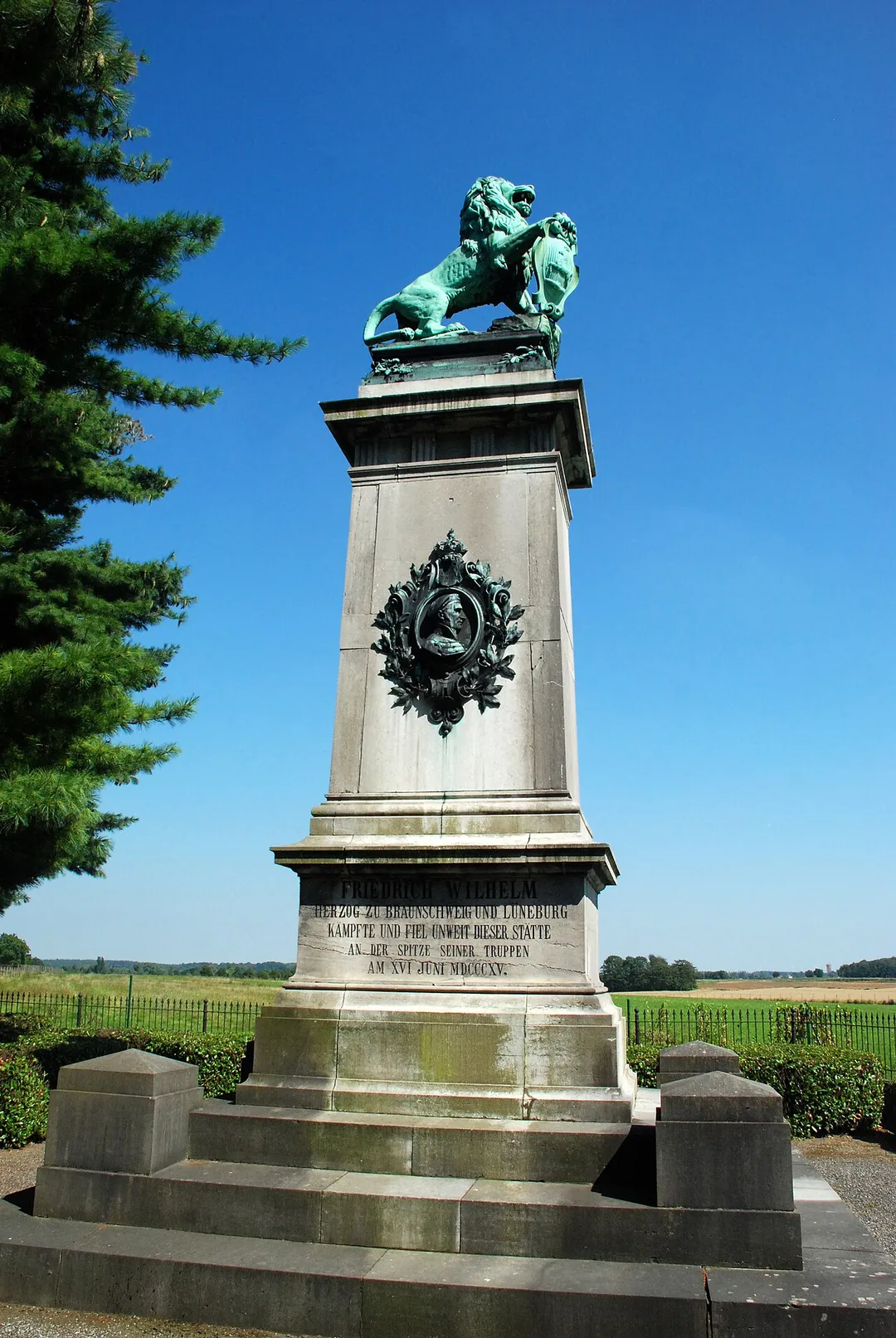 Belgique - Brabant wallon - Monument Brunswick (Genappe)