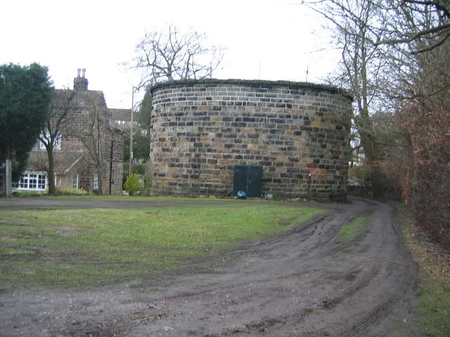 Air shaft for the Bramhope Tunnel in the centre of Bramhope, West Yorkshire, England.