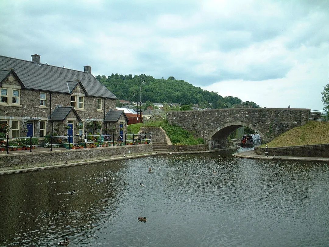 Brecon part of the Monmouthshire &amp; Brecon Canal