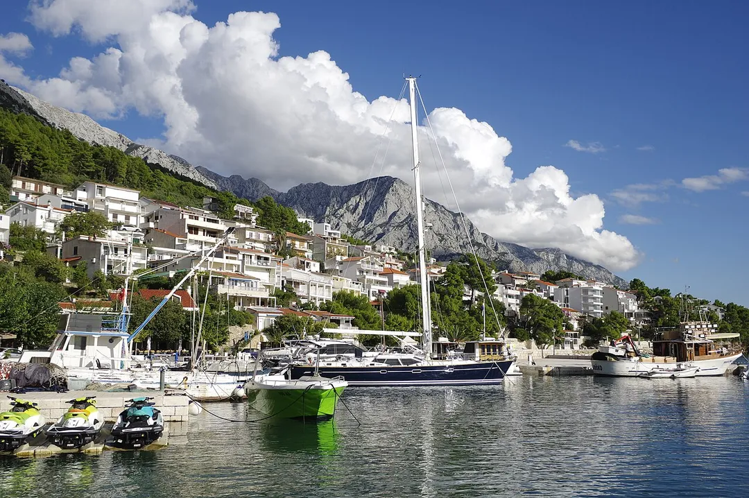 Croatia, view on Brela