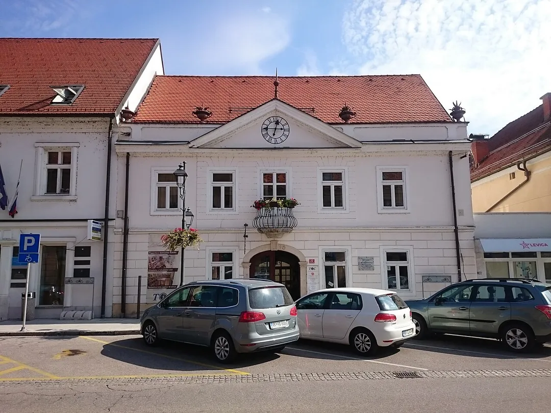 Former town hall in Brežice.