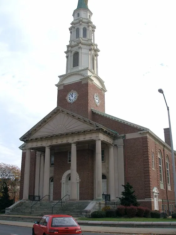 United Congregational Church, Bridgeport, Connecticut.






This is an image of a place or building that is listed on the National Register of Historic Places in the United States of America. Its reference number is 84000822 (Wikidata).