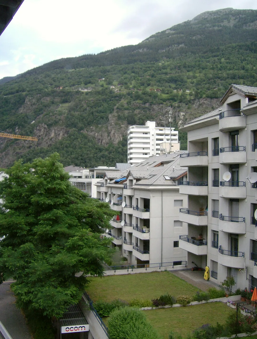 Modern apartments in Brig, Valais, Switzerland