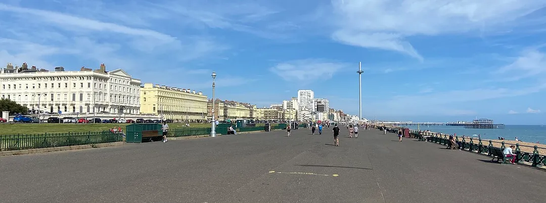 Includes the two tallest structures on the seafront