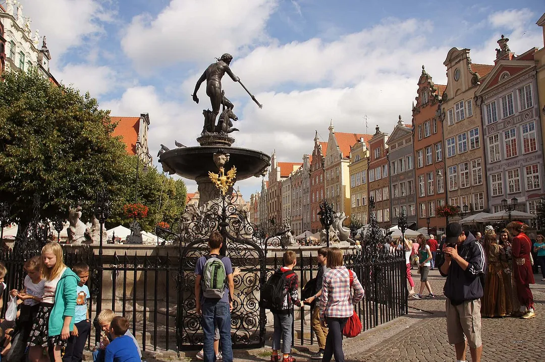 Gdańsk, fontanna Neptuna, 1606-1633