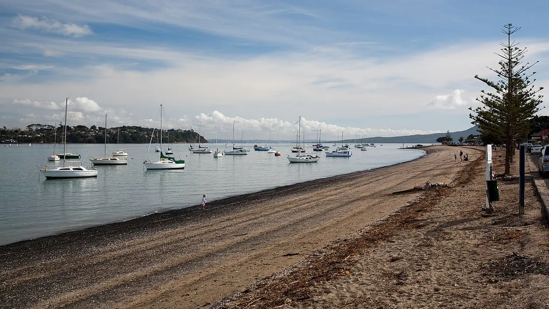 Bucklands Beach in 2010. East Auckland, NZ