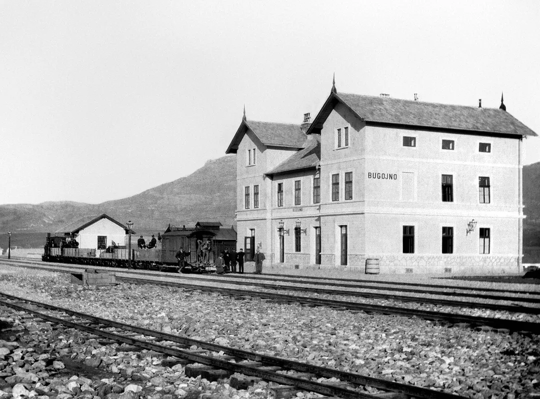 Station Bugojno around 1893