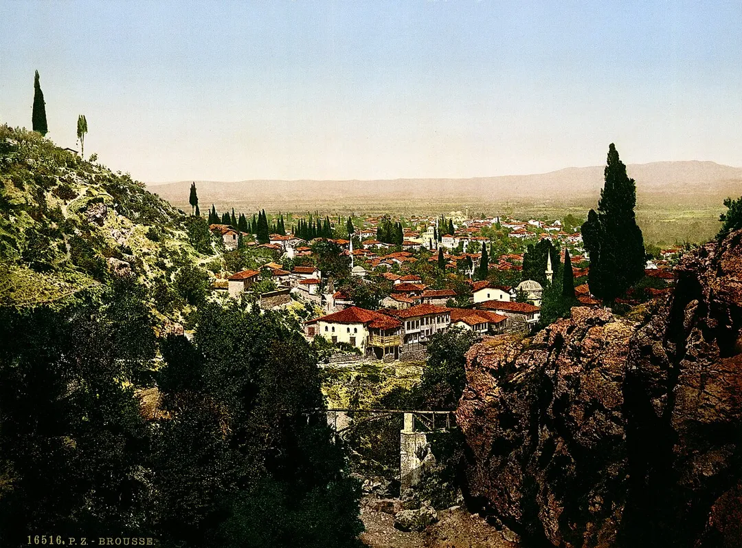 Photochrom print of Bursa, Turkey
