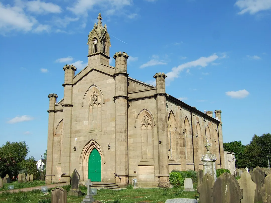 Burscough Parish Church, in Burscough, Lancashire.