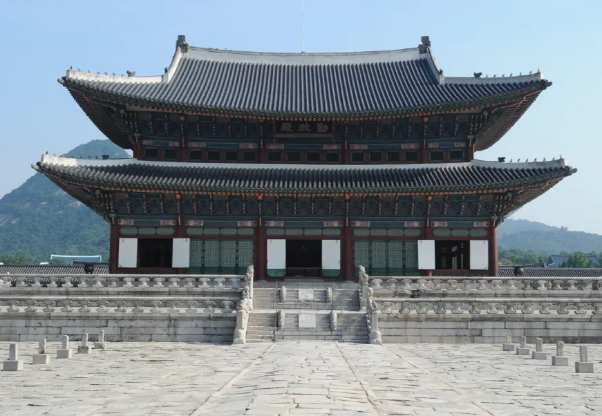Gyeonbokgung was the palace of Chosun dynasty in Seoul Korea.
