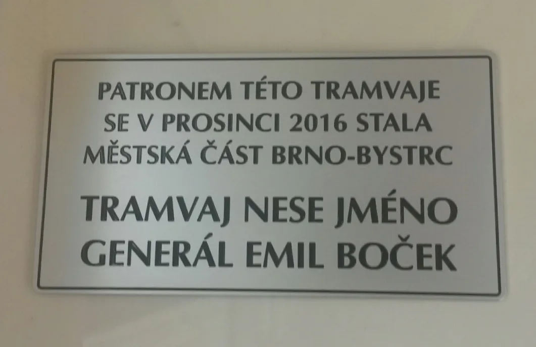 Tramvaj Generál Emil Boček