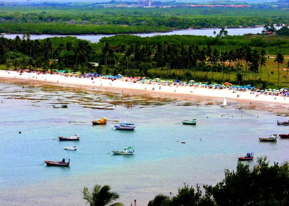 Turismo em cabo de Santo Agustinho-pePraia de Suape - PE