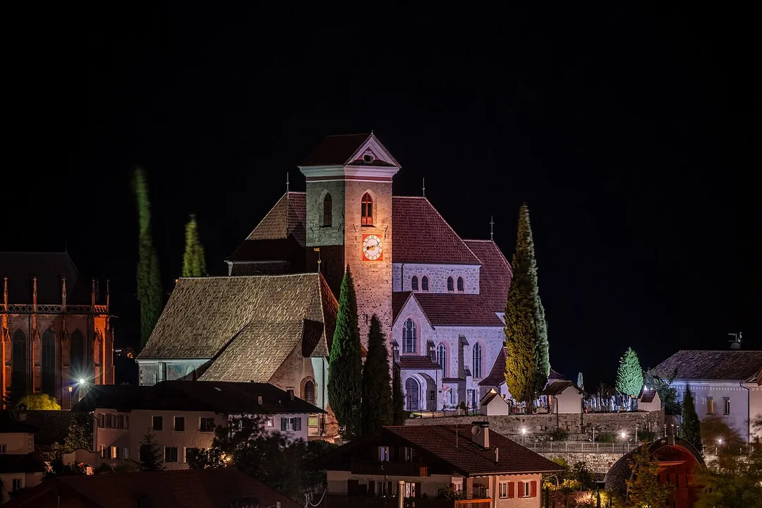 Church of the Assumption (Church of Santa Maria Assunta), Schenna, South Tyrol, Italy