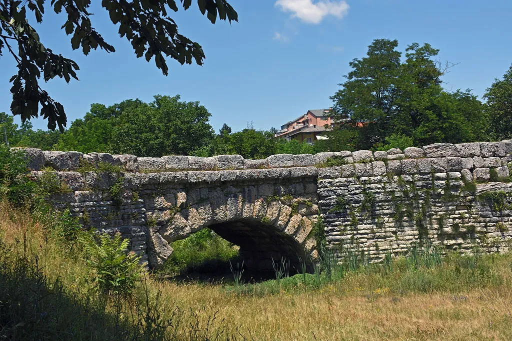Cagli, Ponte Mallio, on the Ancient Roman Via Flaminia.