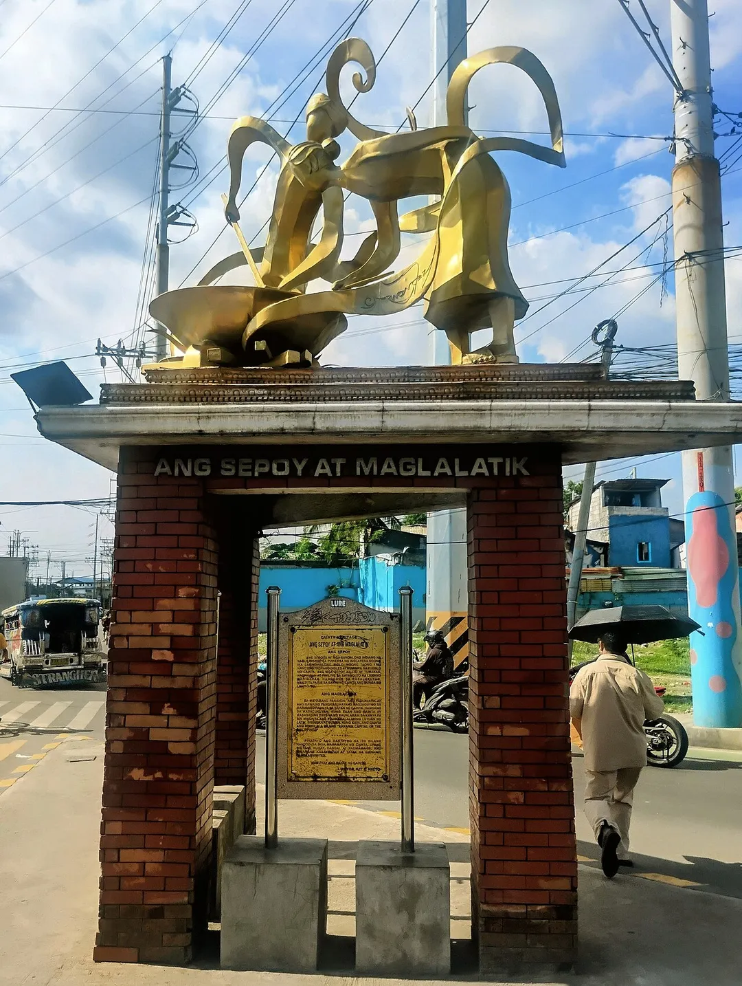 Ang Sepoy at ang Maglalatik Monument, Cainta Junction, Rizal (1)