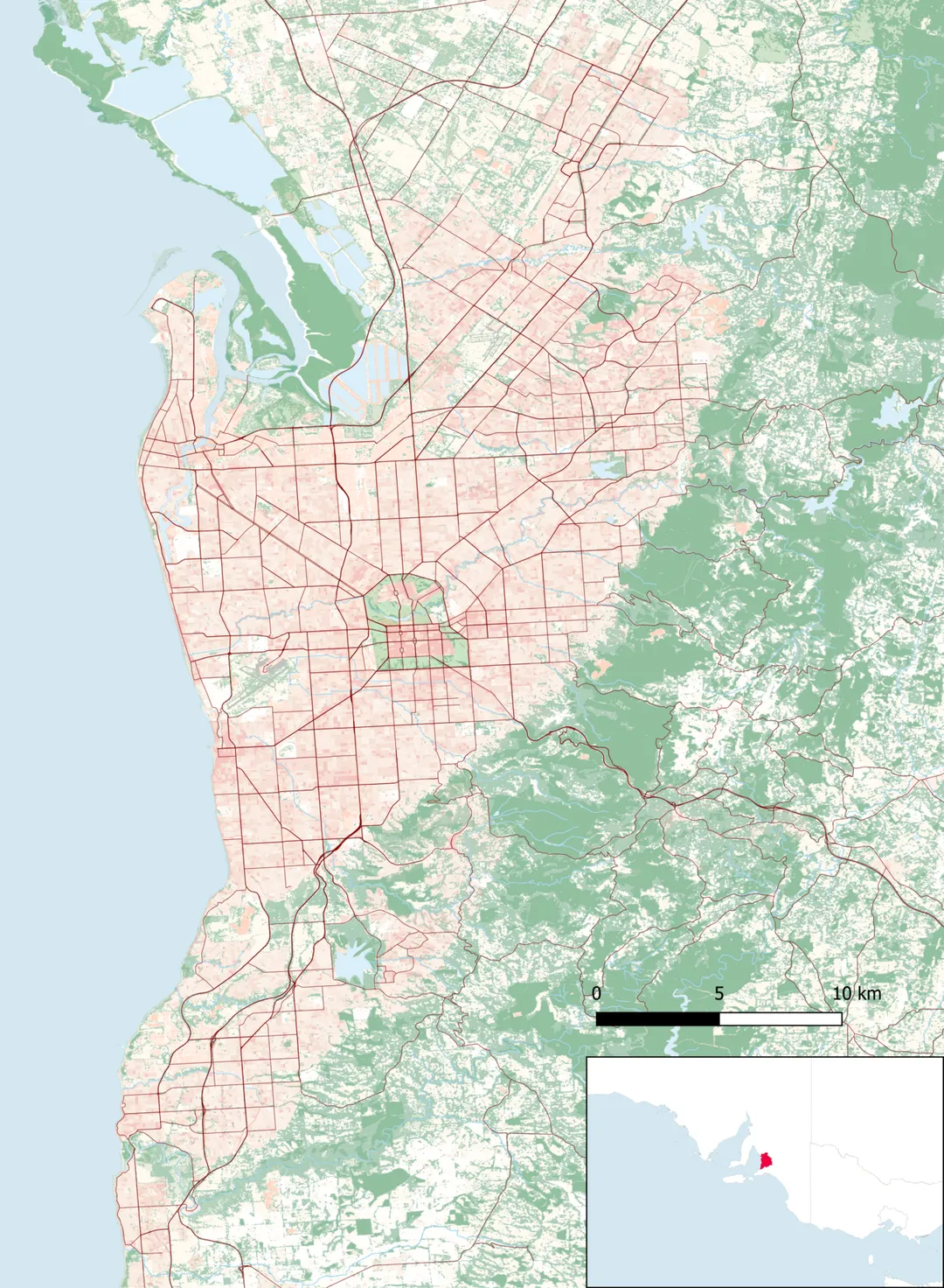 Map of Adelaide
1:129961 CRS EPSG 4326 WGS 84

top -34.643
bottom -35.217
left 138.415
right 138.836