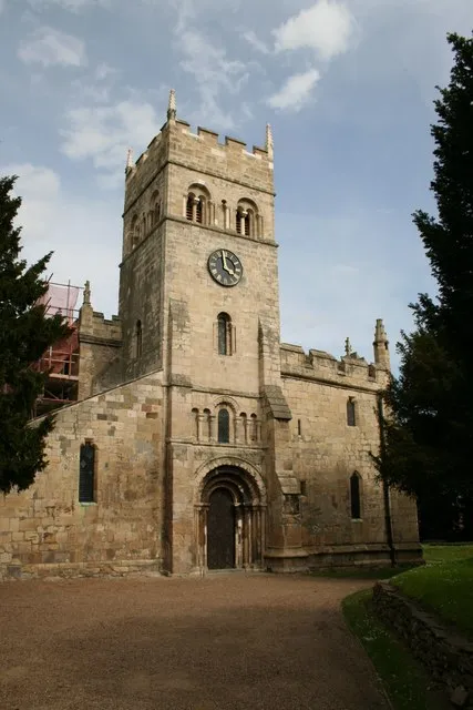 Parish church of St Mary Magdalene, High Street, Campsall, South Yorkshire, seen from the northwest